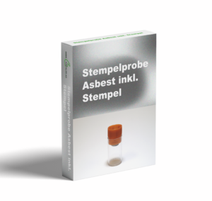 Stempelprobe Asbest inkl. Stempel